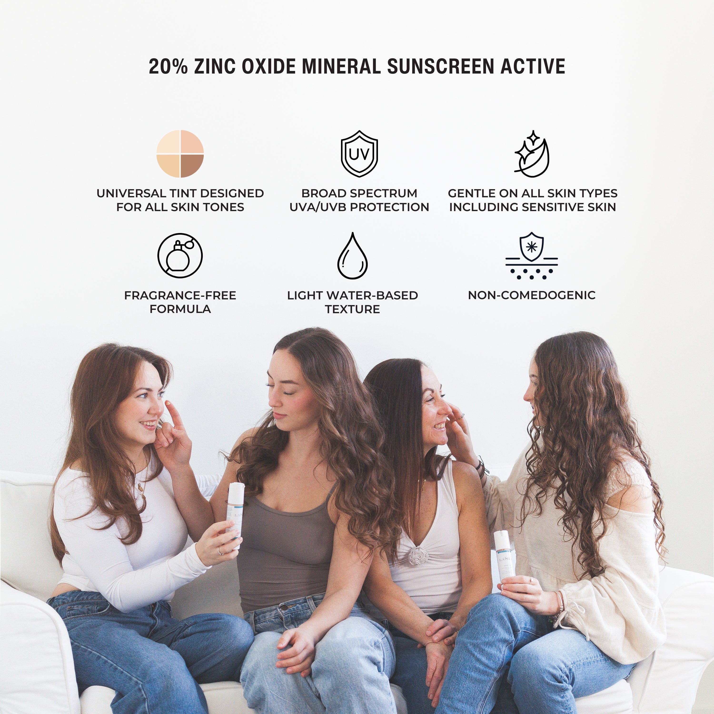 LASPA SPF30 Tinted Mineral Sunscreen
